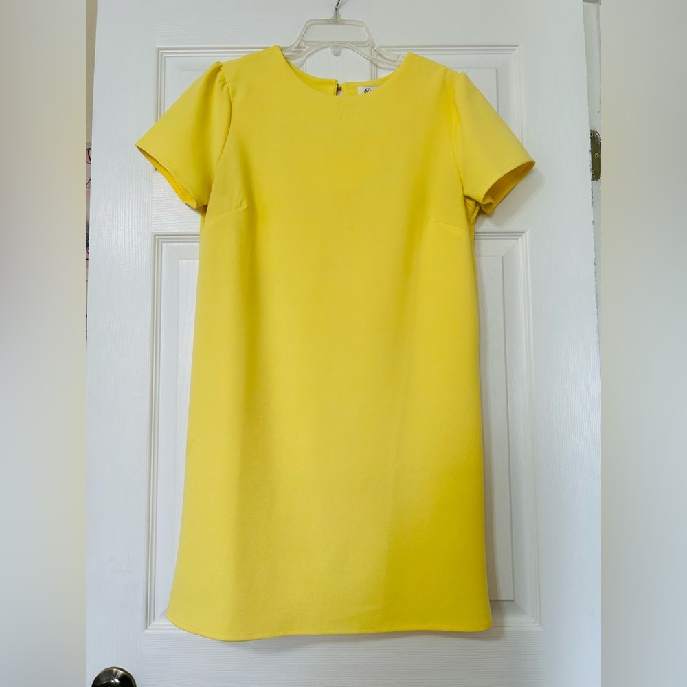 Yellow Short Sleeve Mini Dress (Women’s) - Picture 8 of 8